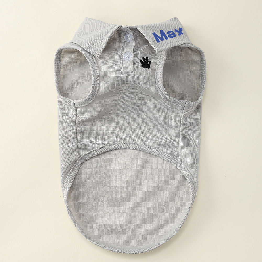 Personalisiertes Haustier-Polohemd mit Namen | inCloth16