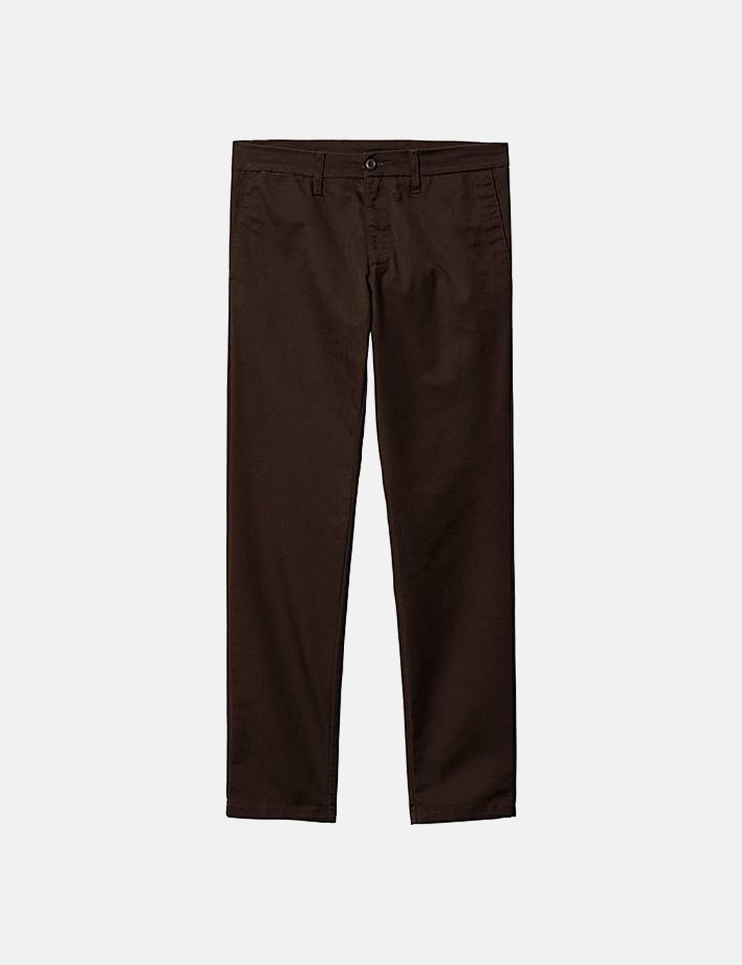 Pantalon Chino Sid (coupe ajustée) - Brun terre d'ombre foncé
