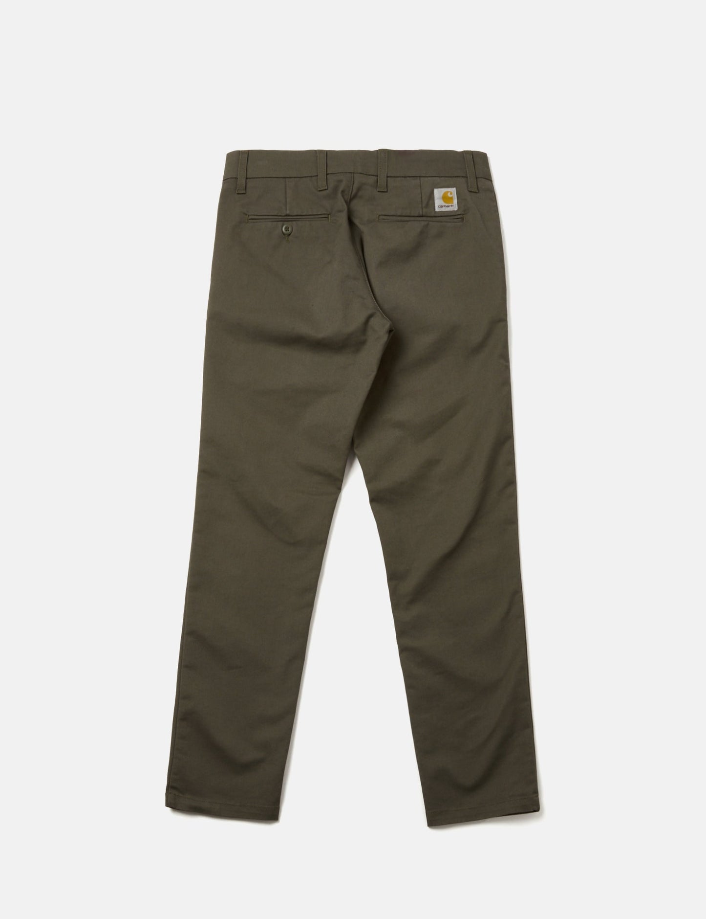 Pantalon chino Sid (coupe ajustée) - Vert sauge