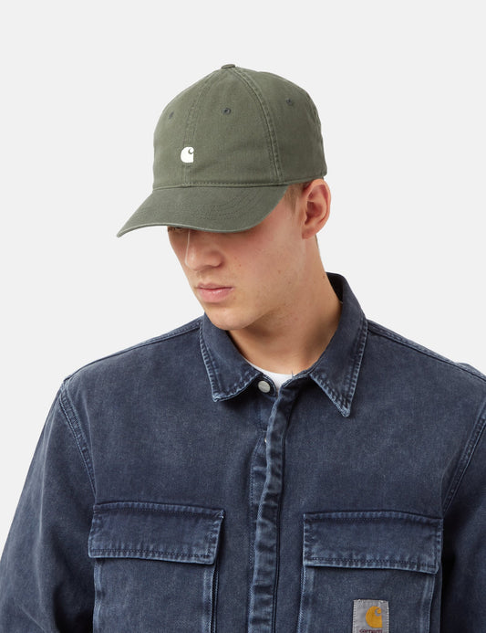 Casquette Madison Logo - Vert Buis/Cire