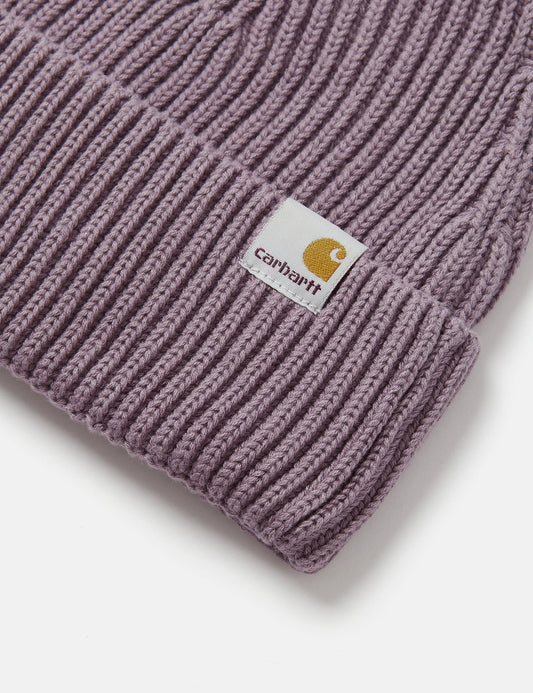 Burbank Beanie Mütze – Nebliges Distelrosa