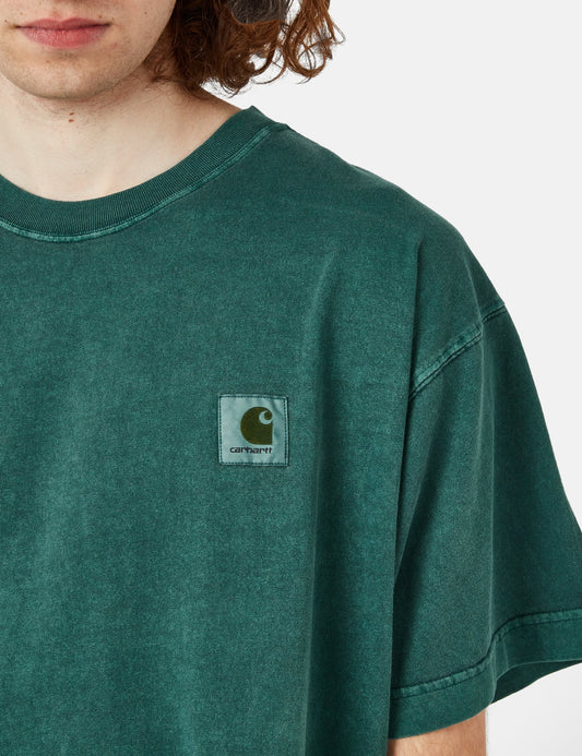 T-shirt Nelson (ample) - Vert botanique