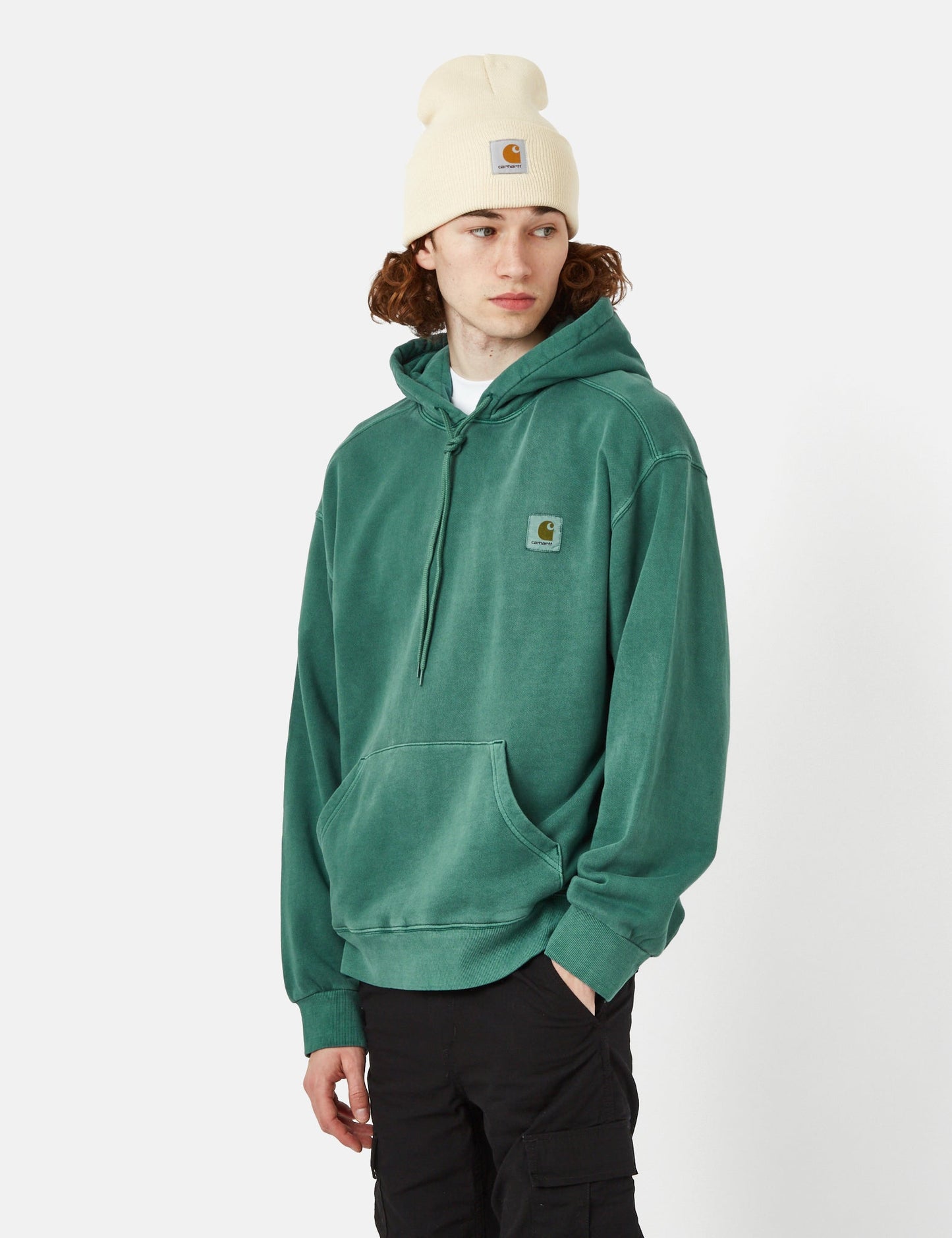 Nelson Kapuzenpullover - Piscine Blue
