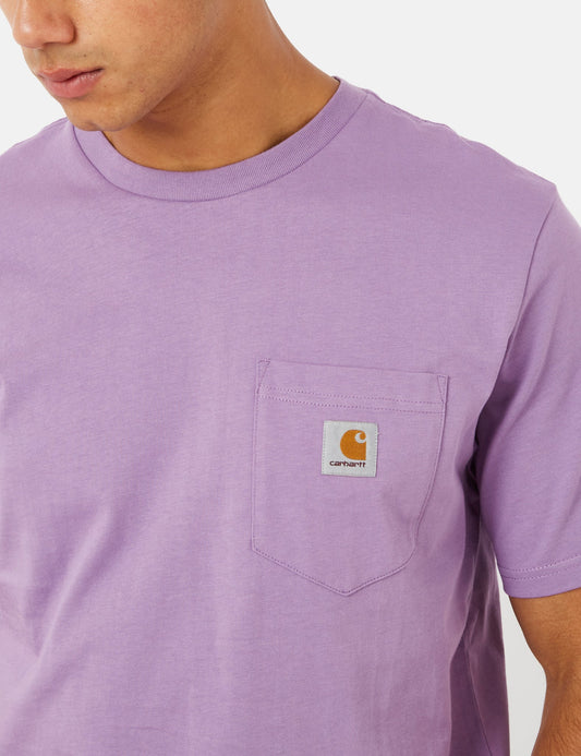 T-shirt à poche (Standard) - Violet Violanda