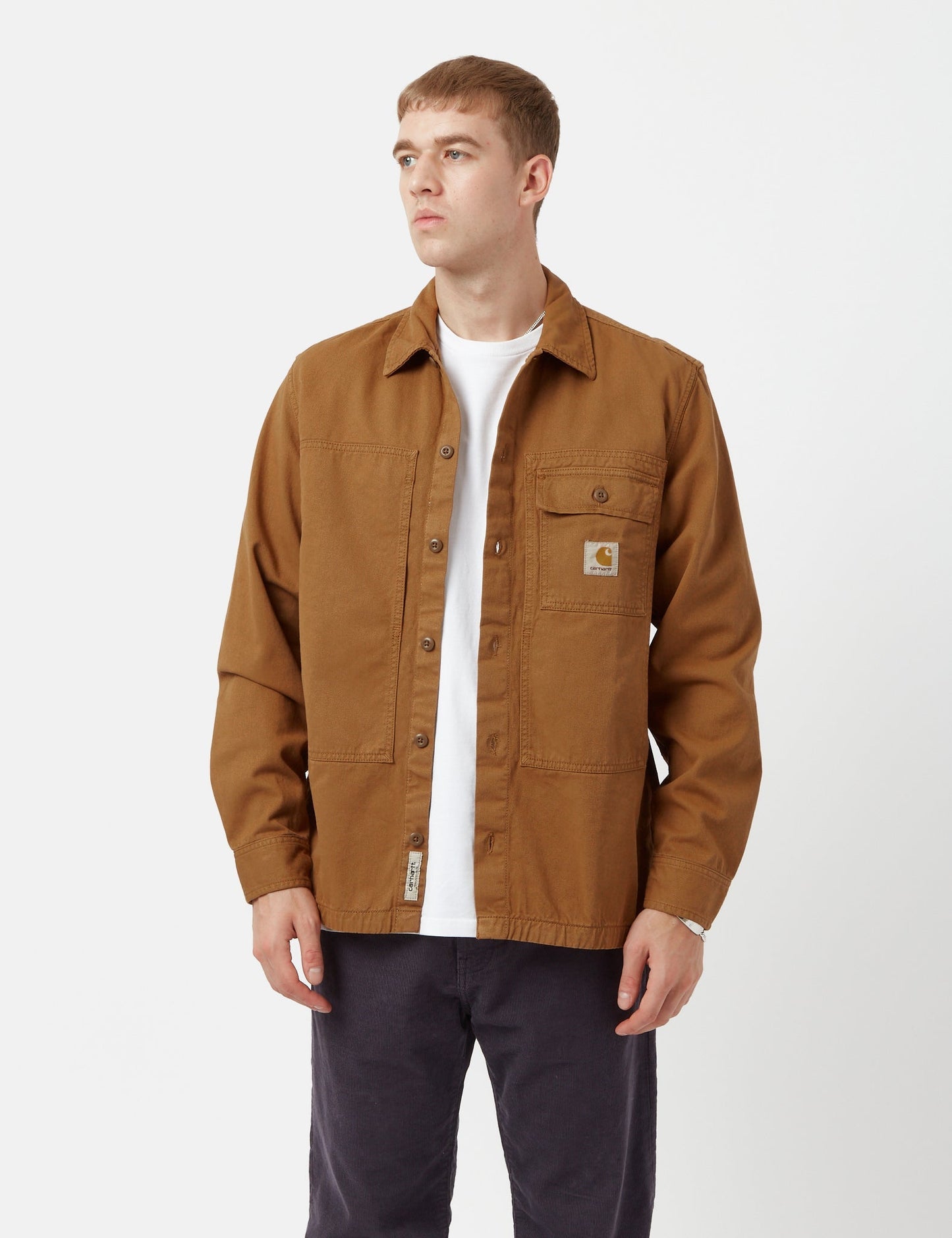 Charter Langarmhemd – Artichoke Purple