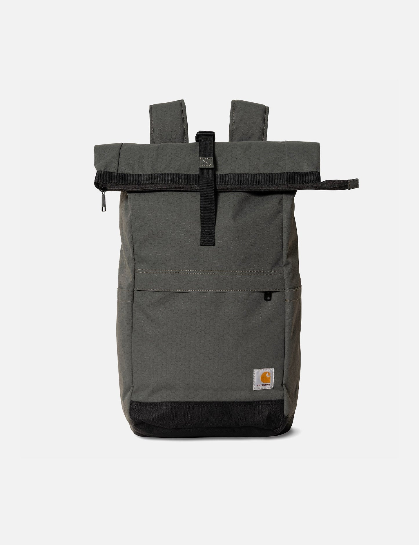 Leon Rolltop Rucksack – Dunkelmarineblau