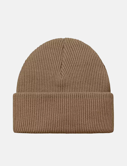 Gordan Beanie Mütze – Büffelbraun