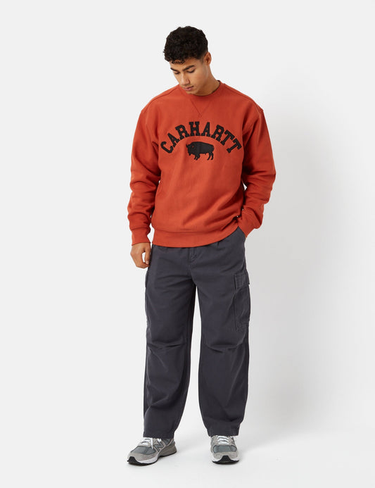 Pantalon cargo Cole (coupe décontractée) - Gris Zeus