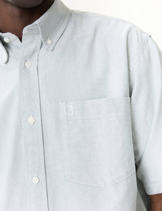 Braxton Shirt – Park Green/Wax