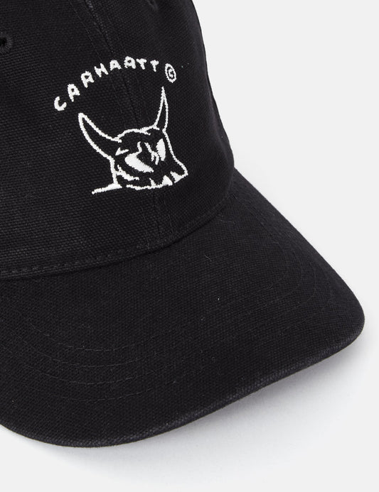 Casquette 6 panneaux New Frontier - Noir/Cire