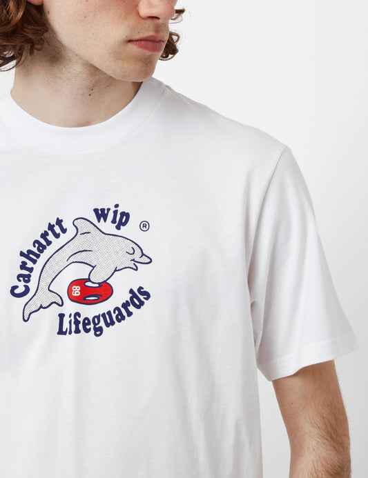 T-shirt Sauveteur (Bio) - Blanc