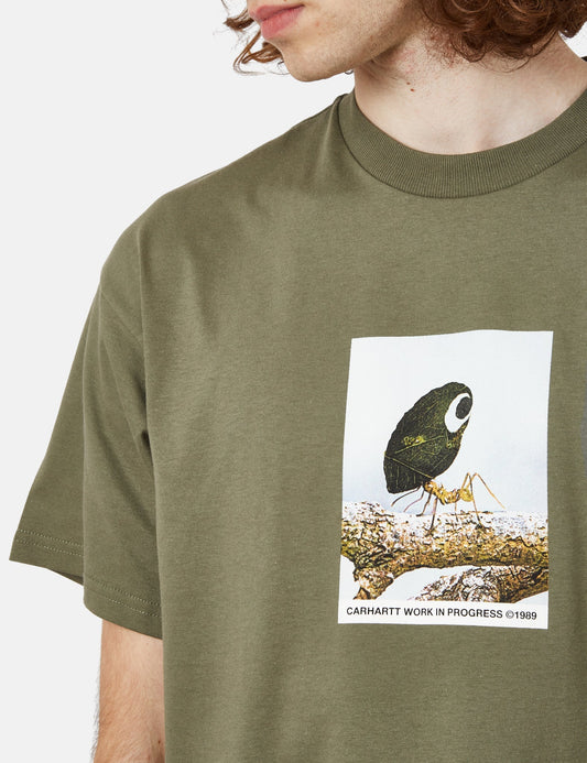 Antleaf T-Shirt (Bio) - Dollar Green