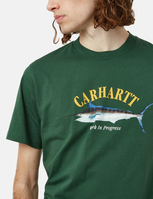T-shirt Marlin (Biologique) - Vert Cabane