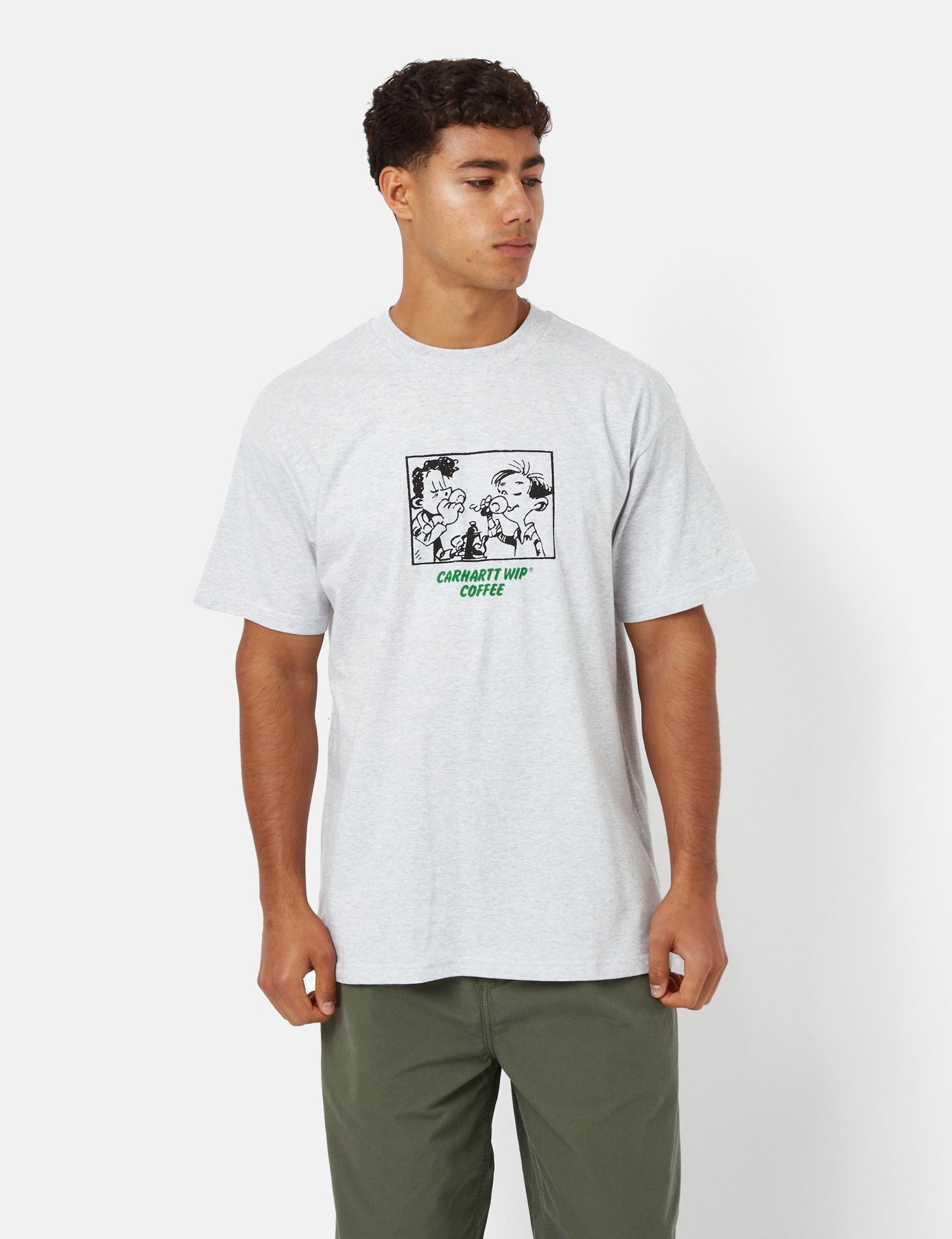 Kaffee-T-Shirt (Bio) - Schwarz