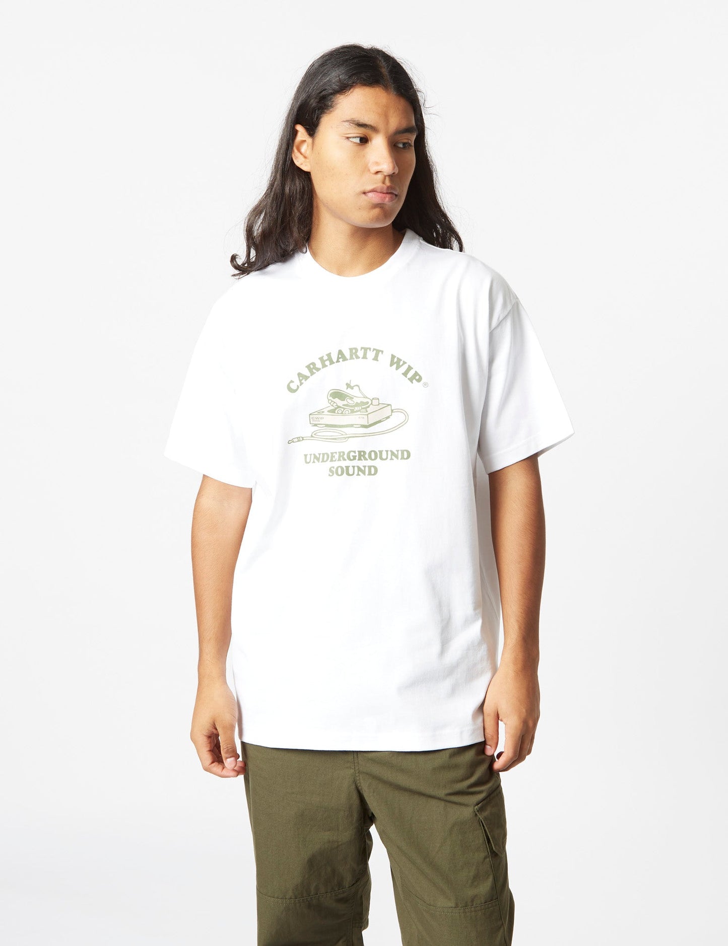 Underground Sound T-Shirt (Bio) - Liberty Blue