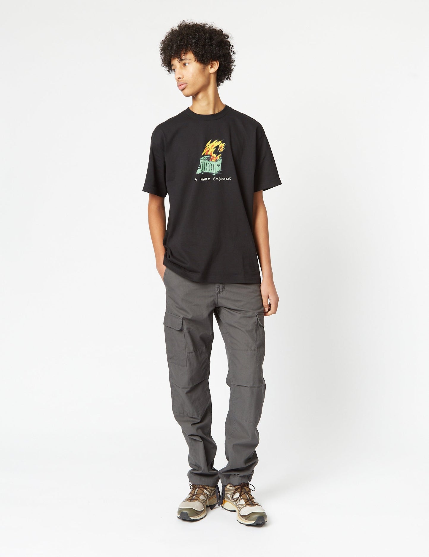 Pantalon cargo Aviation (slim) - Gris forgeron