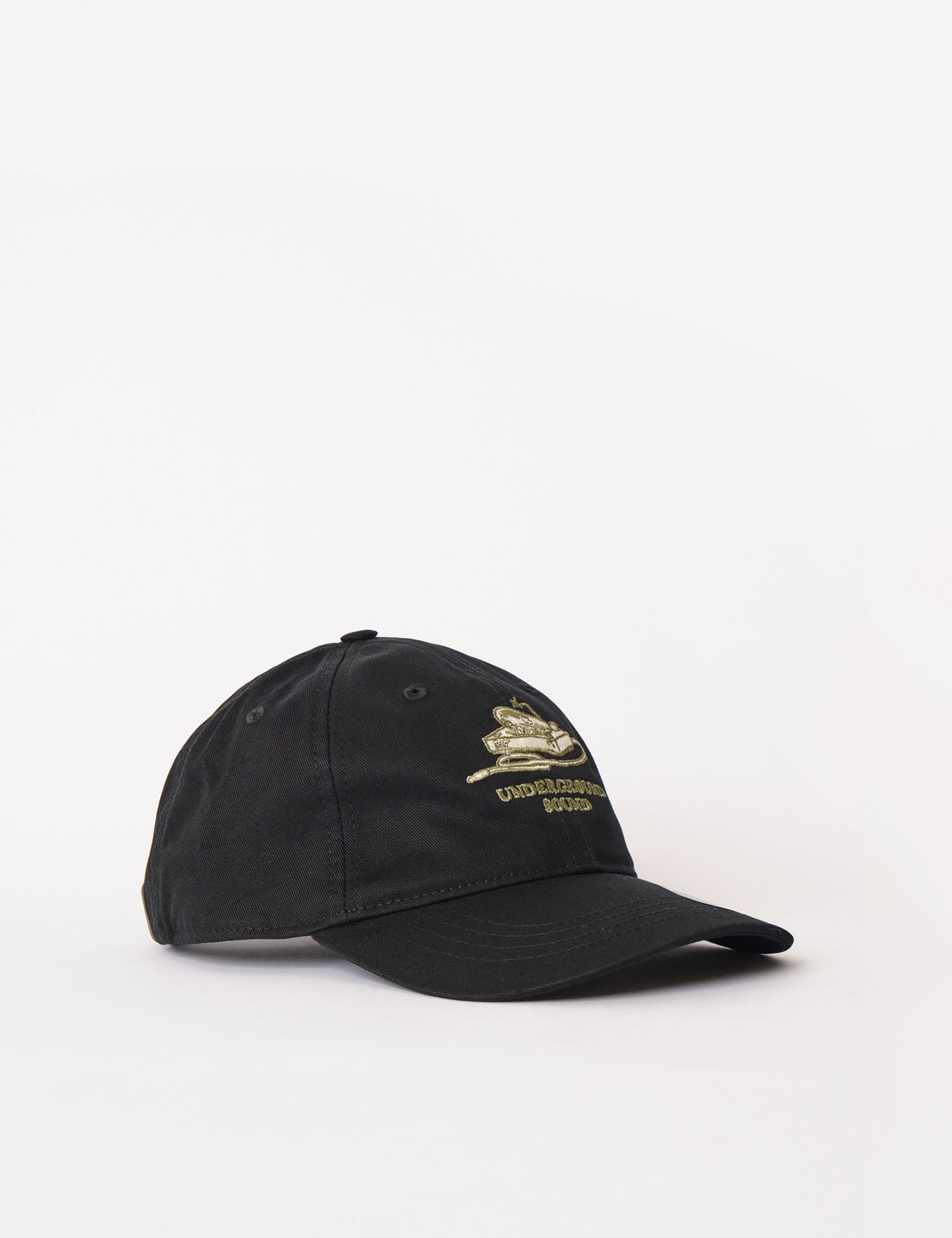 Casquette 6 panneaux Underground Sound - Noir