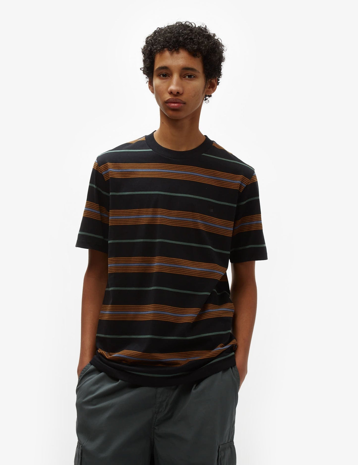 Haynes Ringel-T-Shirt – Juragrün