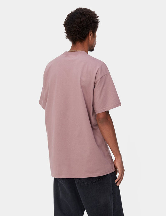 T-shirt Pagan (biologique) - Rose Daphné/Beige