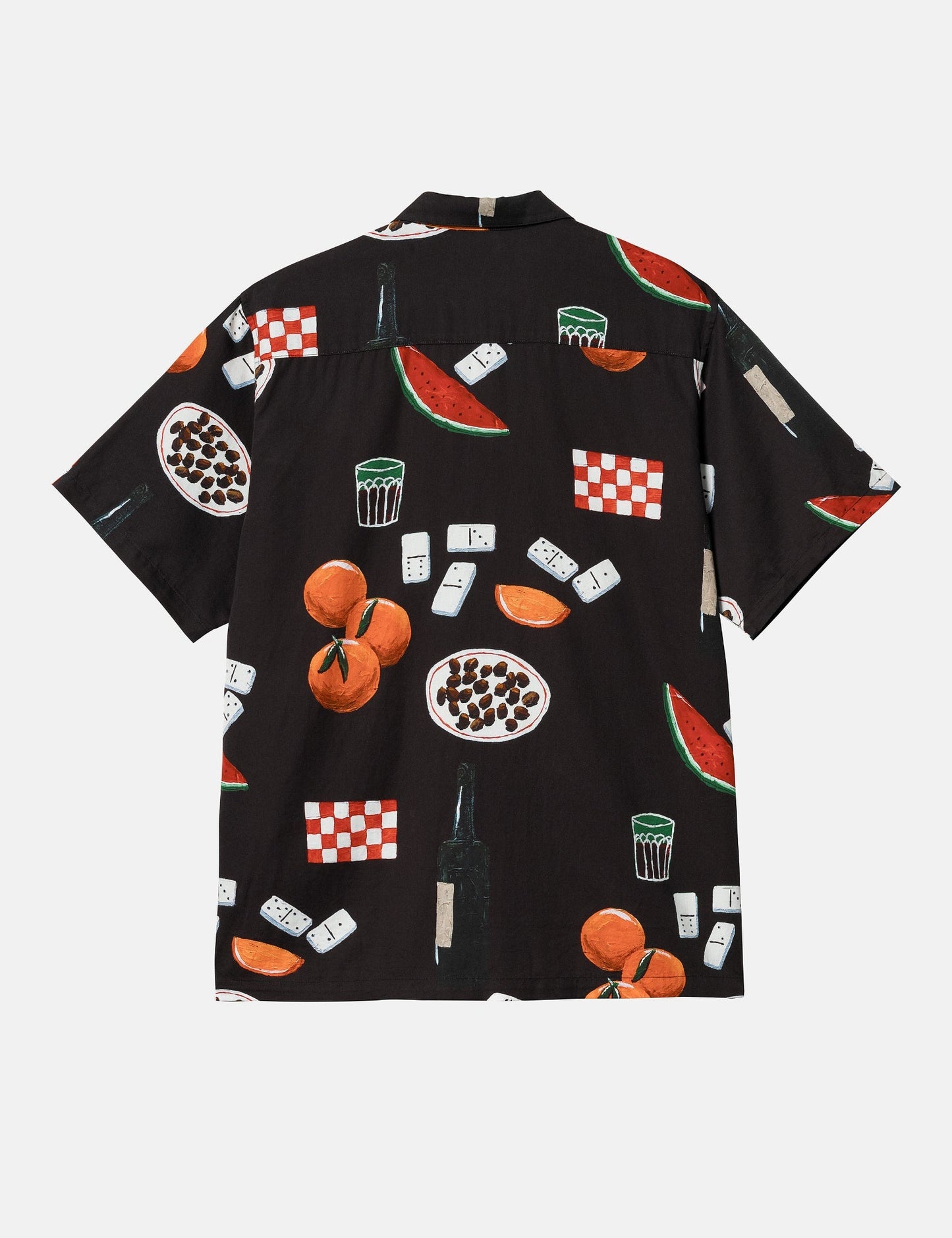 Kurzarmhemd Isis Maria Dinner - Schwarz