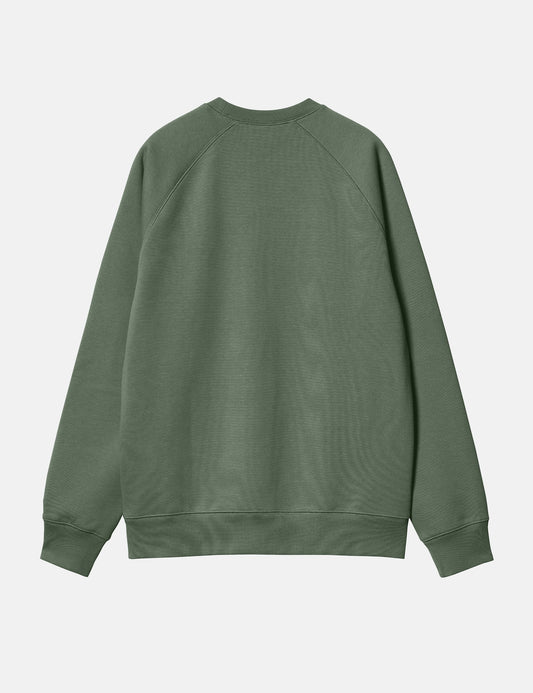 Chase Sweatshirt – Entengrün