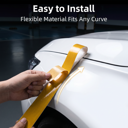 Premium Reflektierender Auto-Styling-Streifen – 6 leuchtende Farben Universeller Autoaufkleber für Kühlergrill, Spiegel, Rad & Tür
