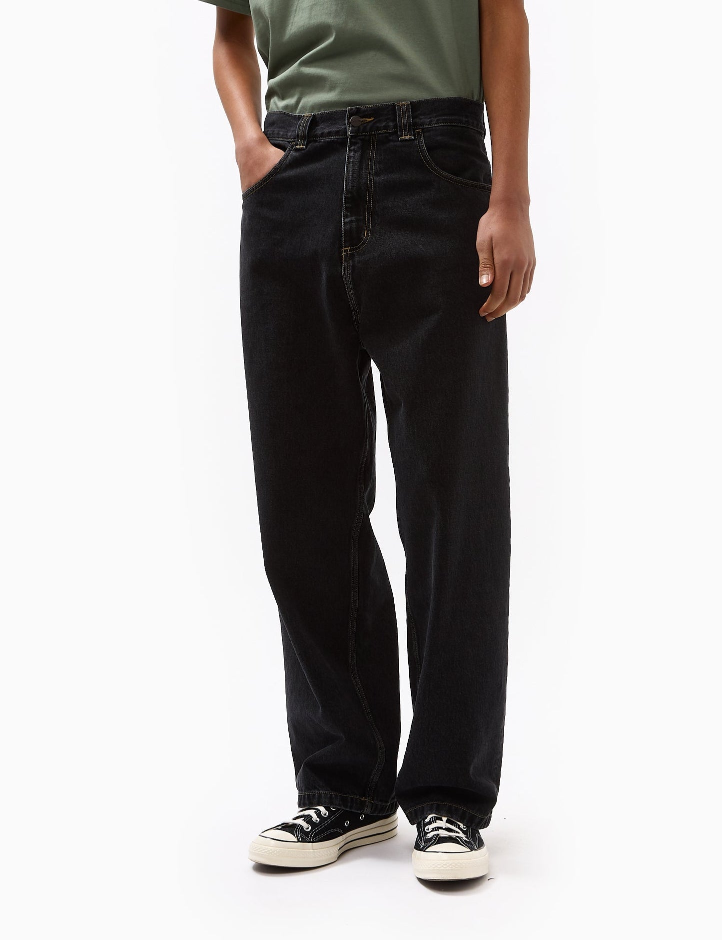 Brandon Pant – Black Stone Washed