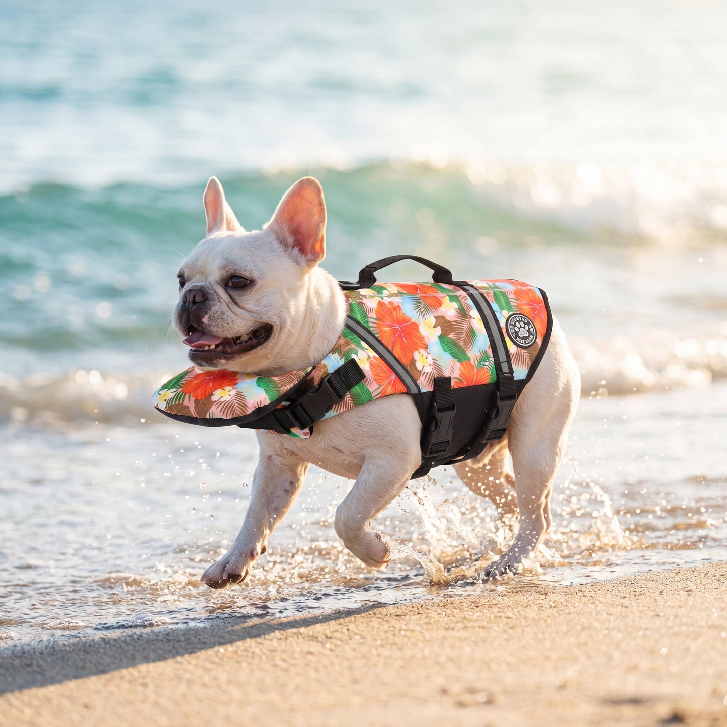 Gilet de sauvetage pour chien avec appui-tête intégré Floatyy