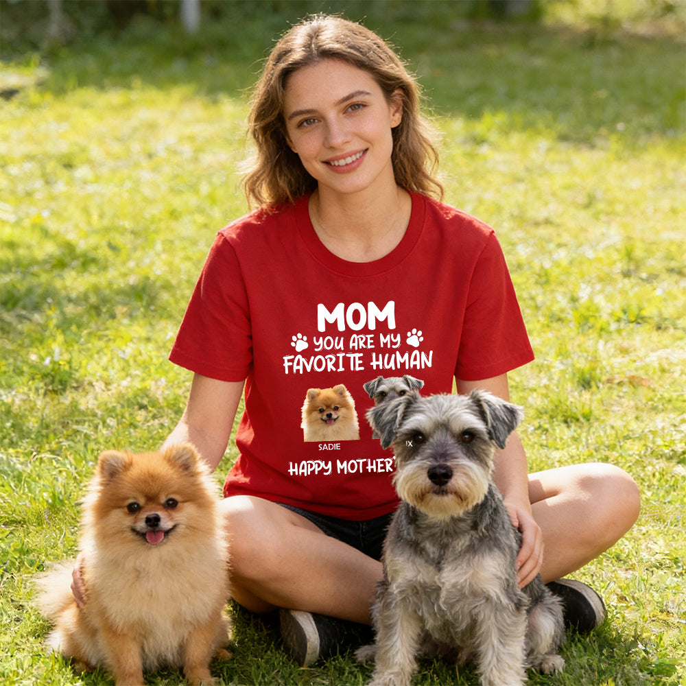 Personalized Mother's Day Pet Mom T-Shirt | inCloth65