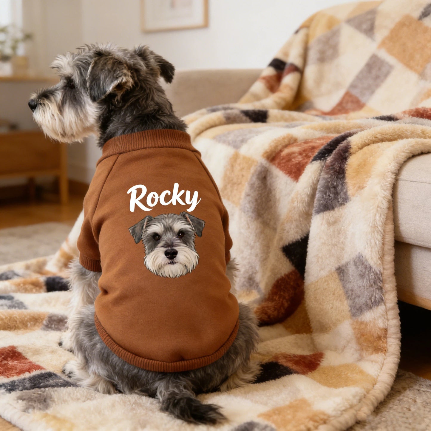 Sweat-shirt personnalisé pour animaux de compagnie avec photo | inCloth26