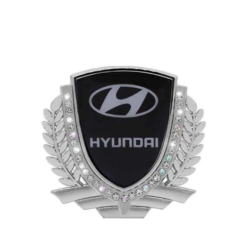 Hot Sale 🎉50% OFF🎉3D Wheat Ear Diamond Metal Creative Car Sticker