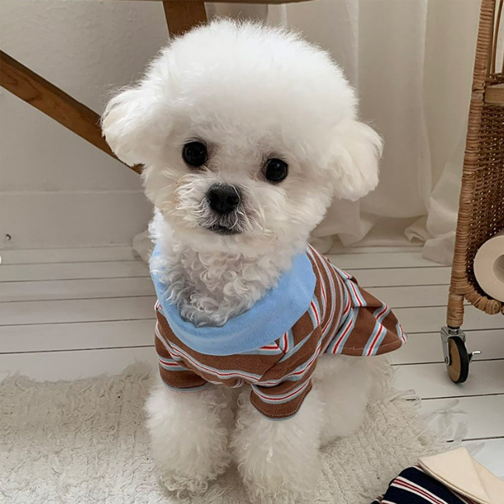 Personalized Name Summer Pet Striped Dress | inCloth48