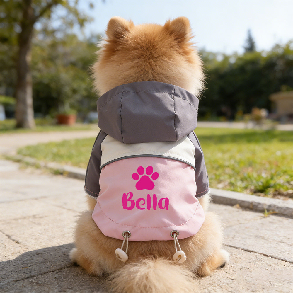 Veste imperméable personnalisée pour animal de compagnie | inCloth54