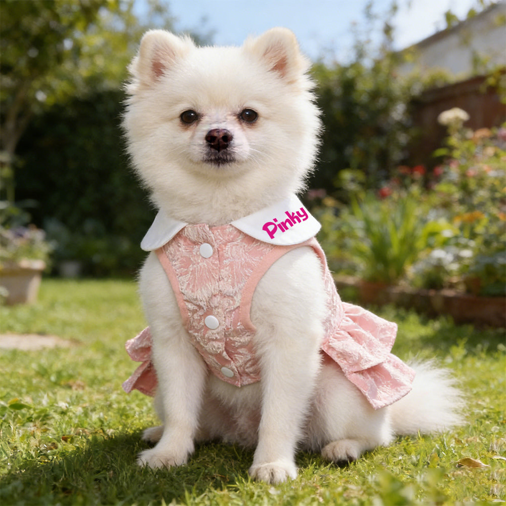 Robe de princesse personnalisée pour animaux de compagnie | inCloth73