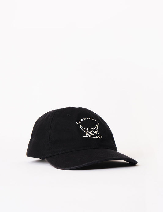Casquette 6 panneaux New Frontier - Noir/Cire