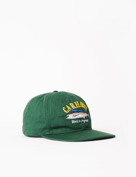 Casquette 6 pans Marlin - Vert Arbre