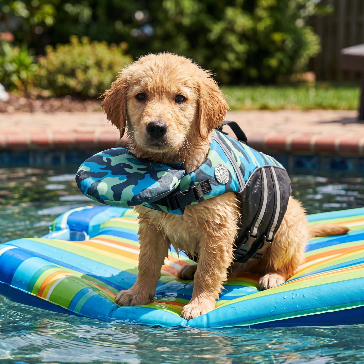 Gilet de sauvetage pour chien avec appui-tête intégré Floatyy
