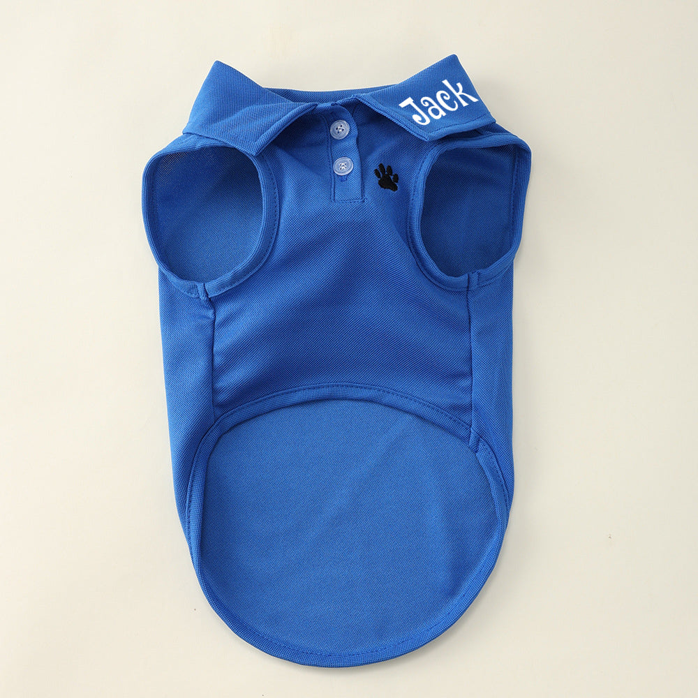 Personalisiertes Haustier-Polohemd mit Namen | inCloth16