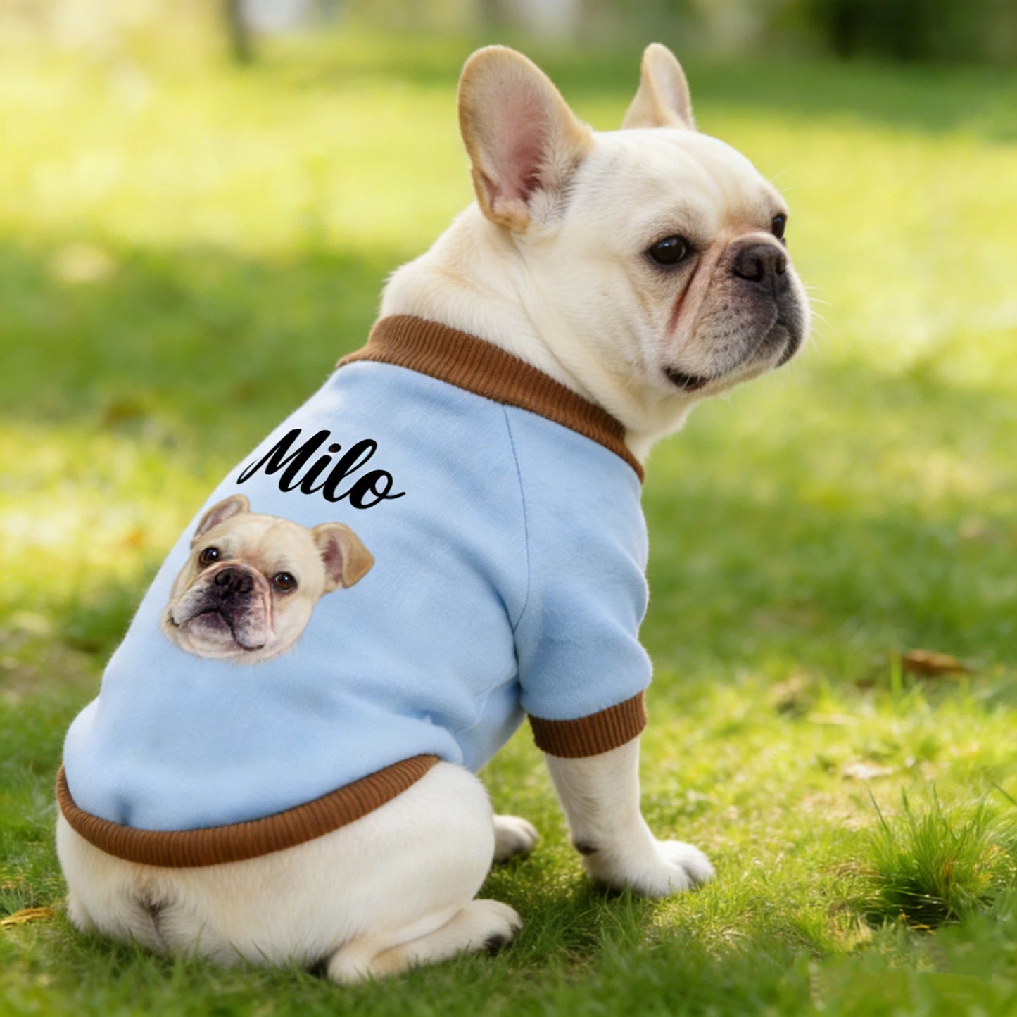 Sweat-shirt personnalisé pour animaux de compagnie avec photo | inCloth26