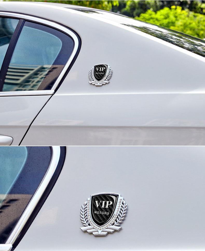 Hot Sale 🎉50% OFF🎉3D Wheat Ear Diamond Metal Creative Car Sticker