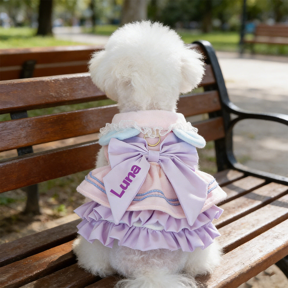 Robe Nœud Personnalisée pour Animaux | inPet27