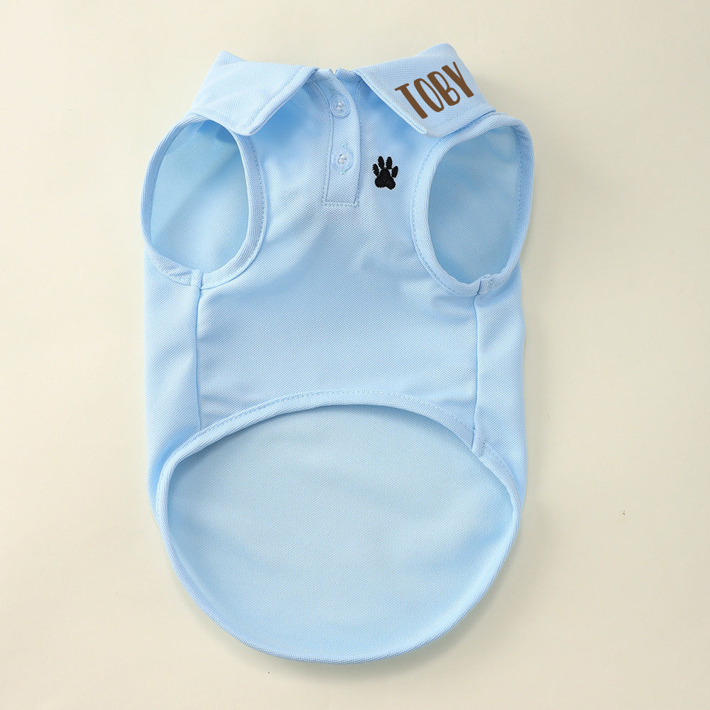 Personalisiertes Haustier-Polohemd mit Namen | inCloth16