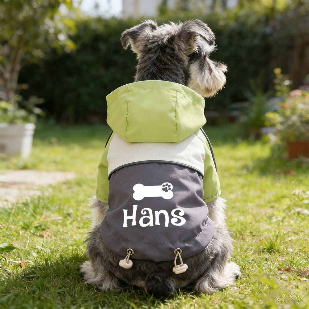 Veste imperméable personnalisée pour animal de compagnie | inCloth54
