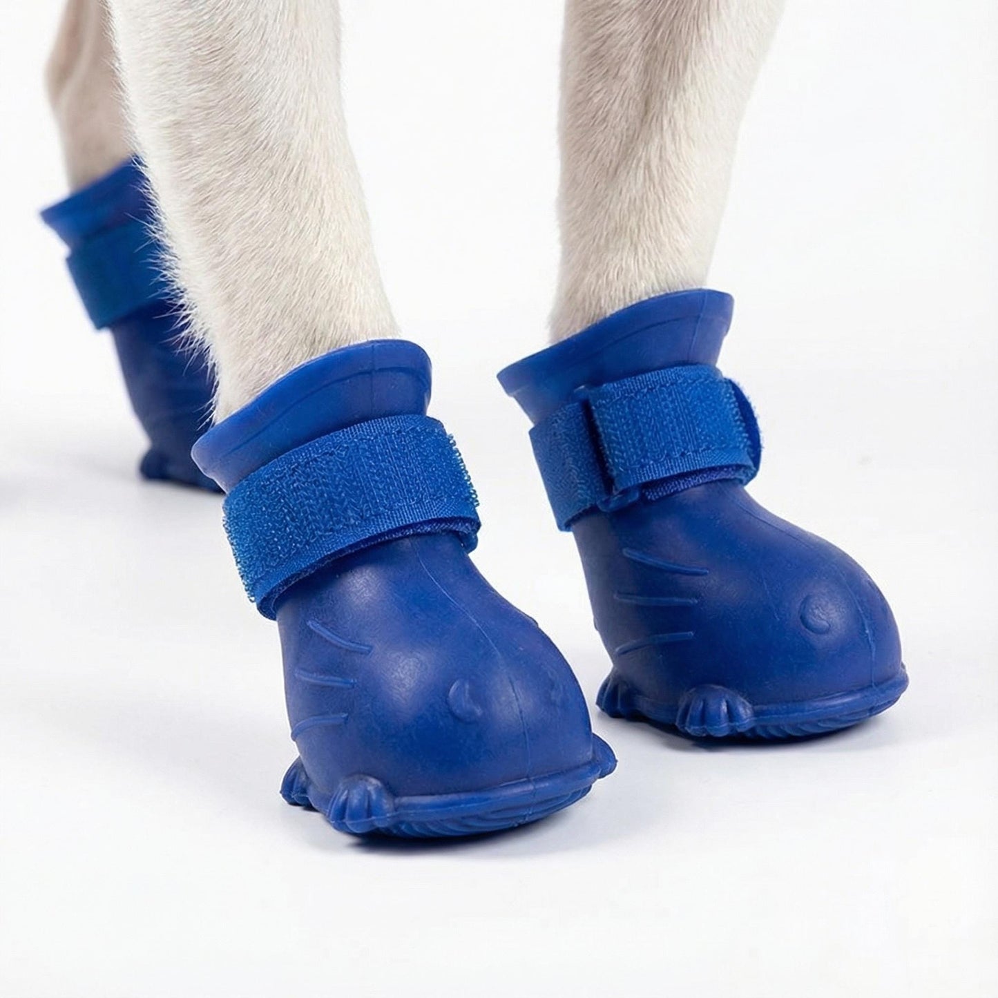 Bottes imperméables en caoutchouc pour chien avec semelle antidérapante | inAccs19