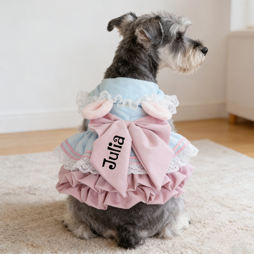 Robe Nœud Personnalisée pour Animaux | inPet27