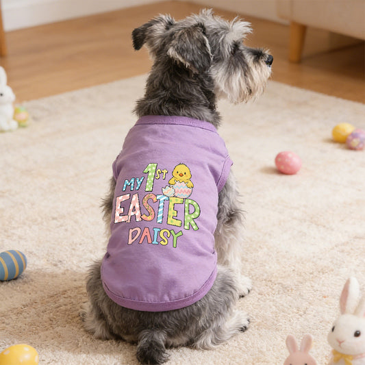 Personalisiertes "Erstes Ostern" T-Shirt für Haustiere | inCloth35