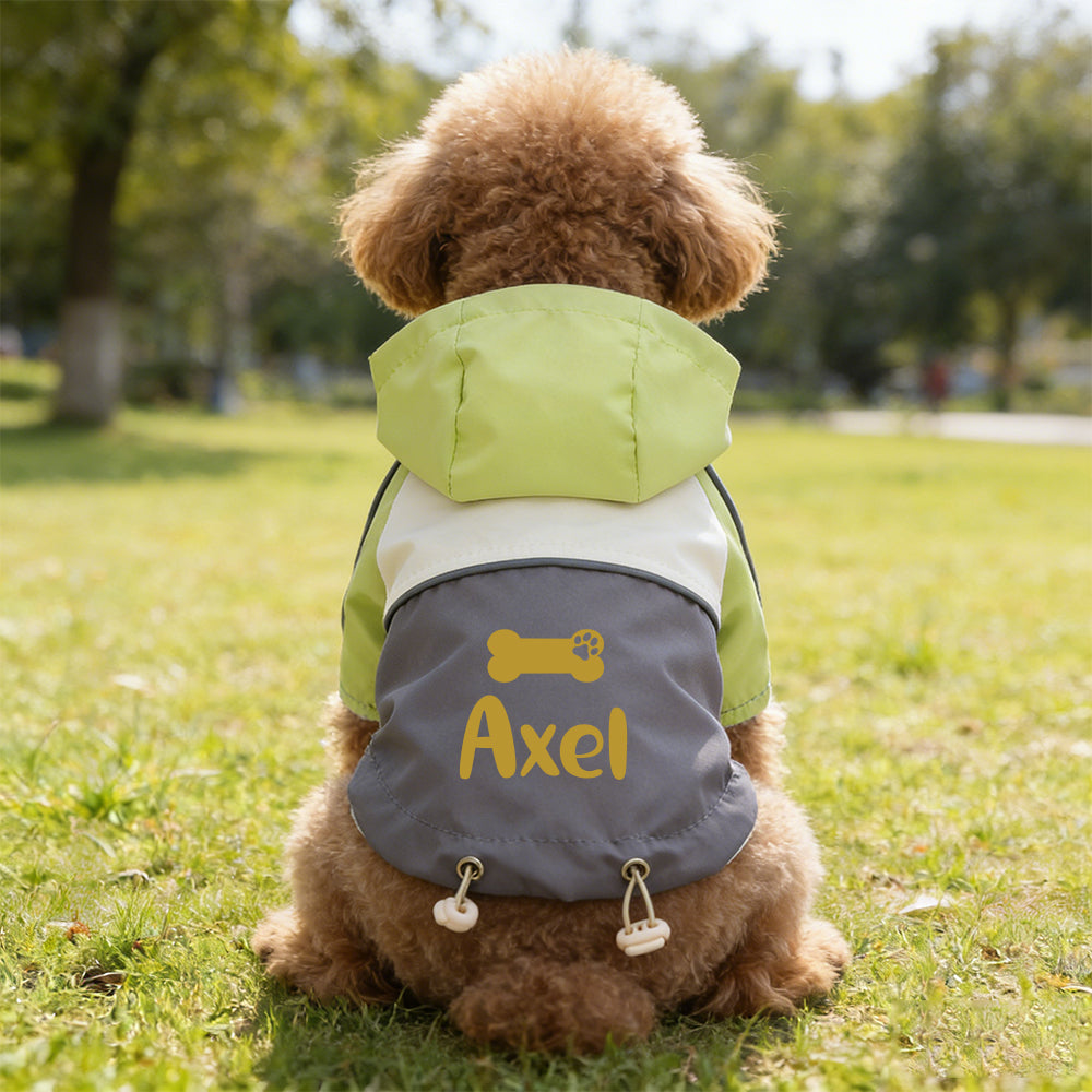 Veste imperméable personnalisée pour animal de compagnie | inCloth54