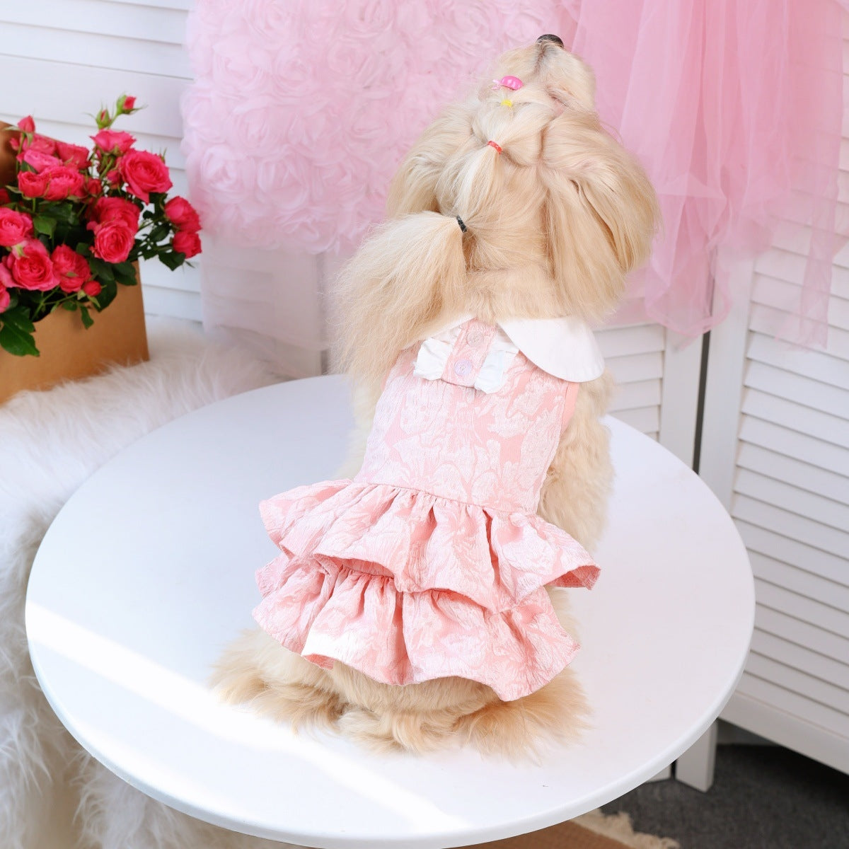 Robe de princesse personnalisée pour animaux de compagnie | inCloth73