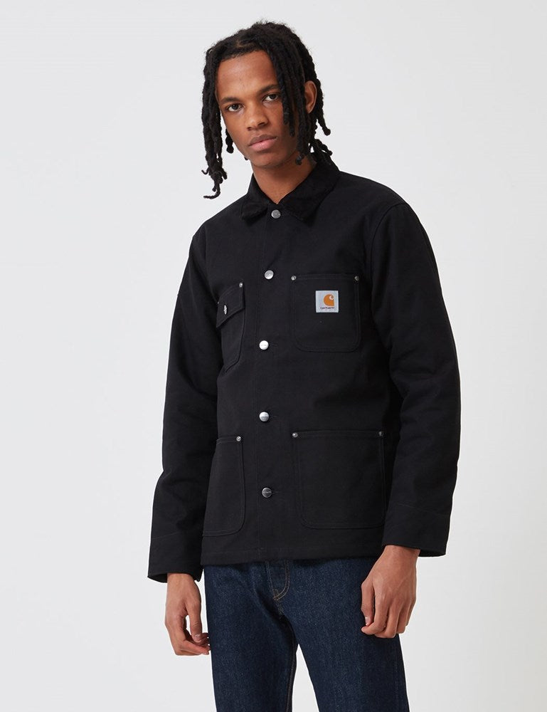 Michigan Coat (gefüttert) - Black Rigid