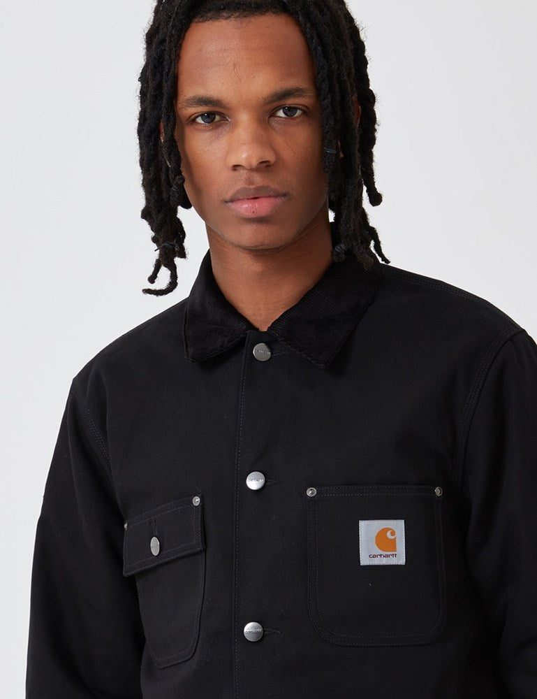 Michigan Coat (gefüttert) - Black Rigid